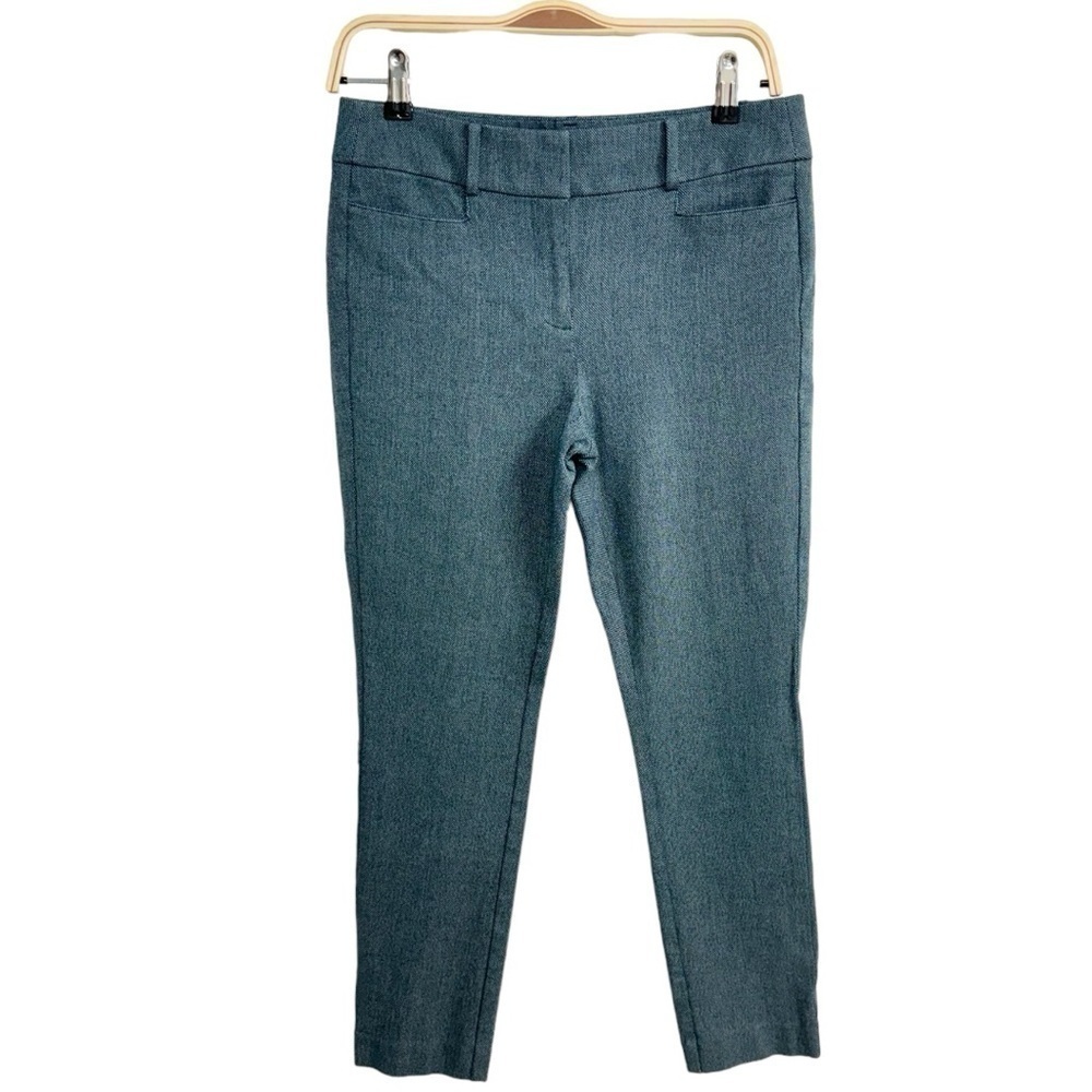 LOFT Teal Slim Ankle Pants